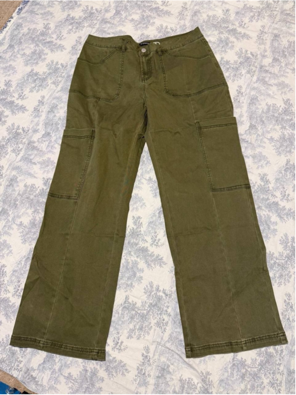 Flamingals Women Straight Leg Mid Rise 2XL